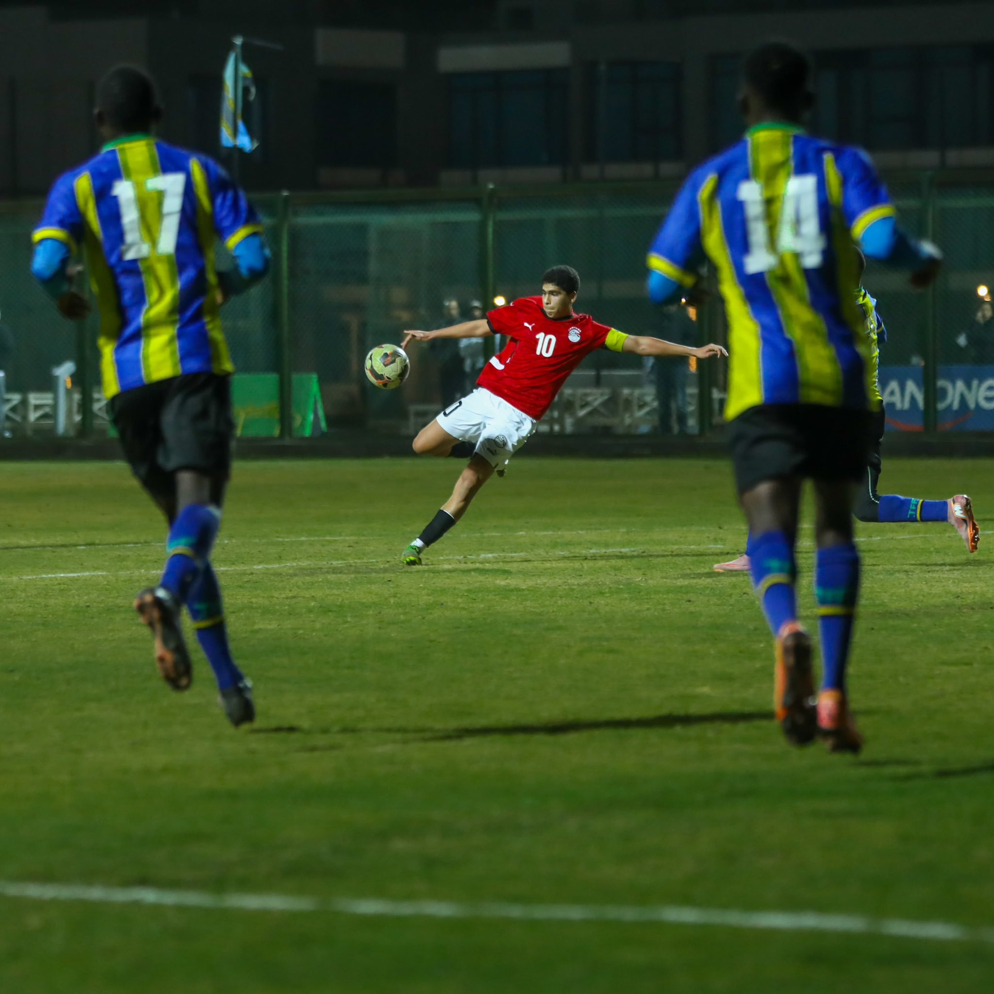 منتخب مصر الناشئين وتنزانيا