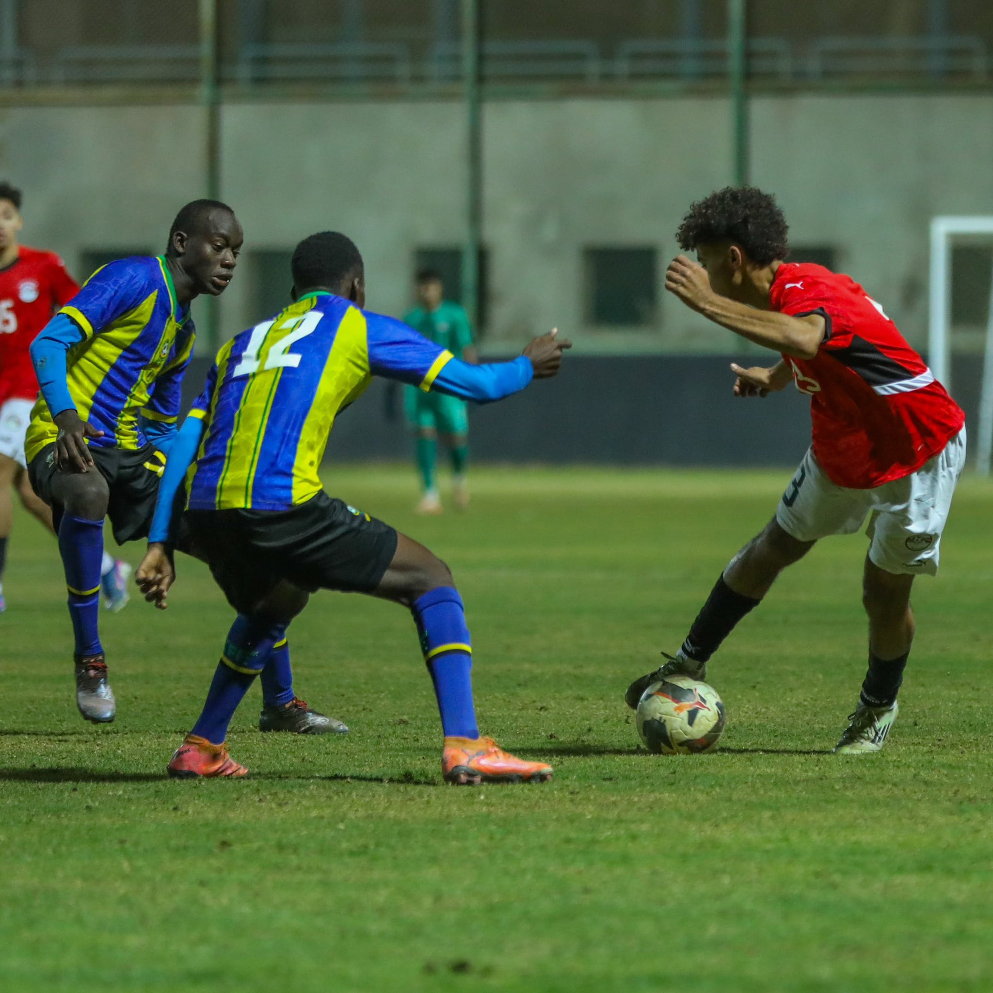منتخب مصر الناشئين وتنزانيا