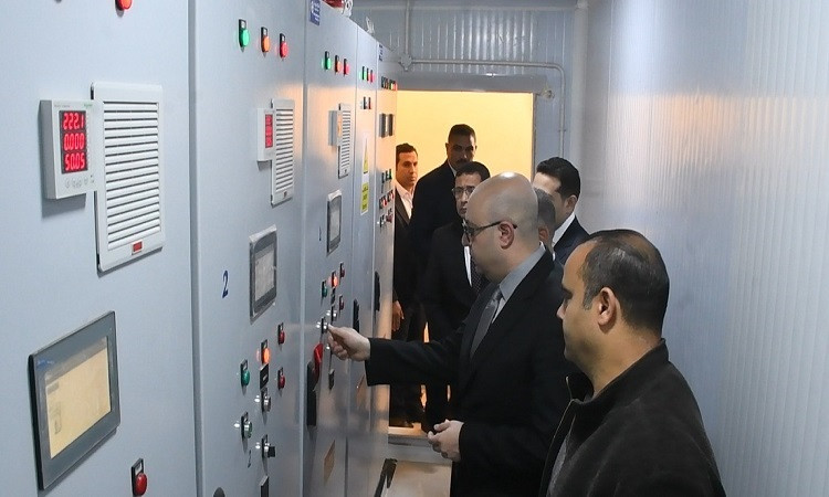 محافظ الفيوم يفتتح مشروع إحلال وتجديد محطة رفع صرف صحي المحافظة