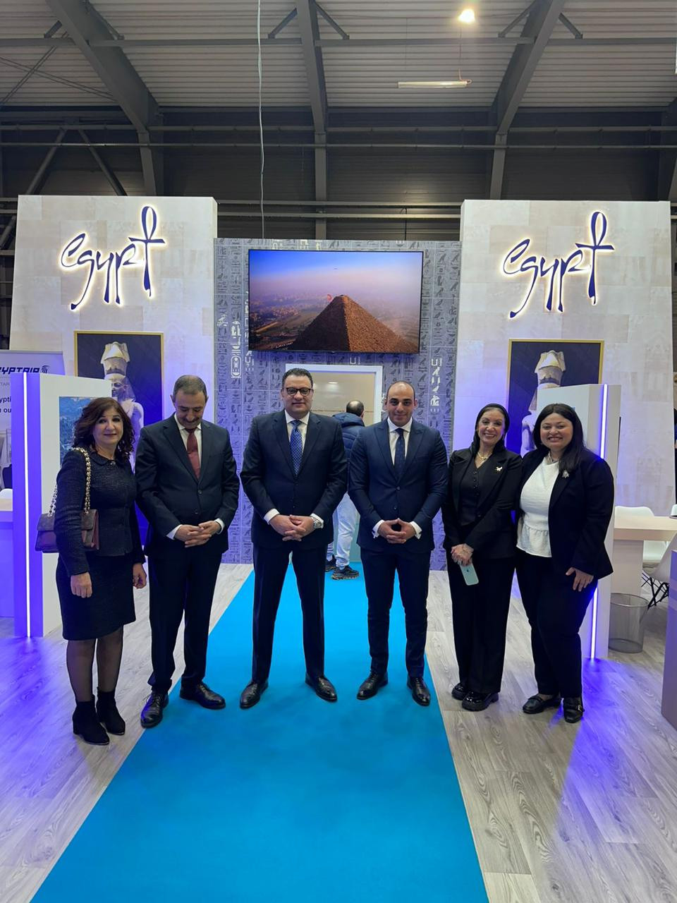 وزارة السياحة والآثار تشارك فى المعرض السياحي الدولي Holiday World بال