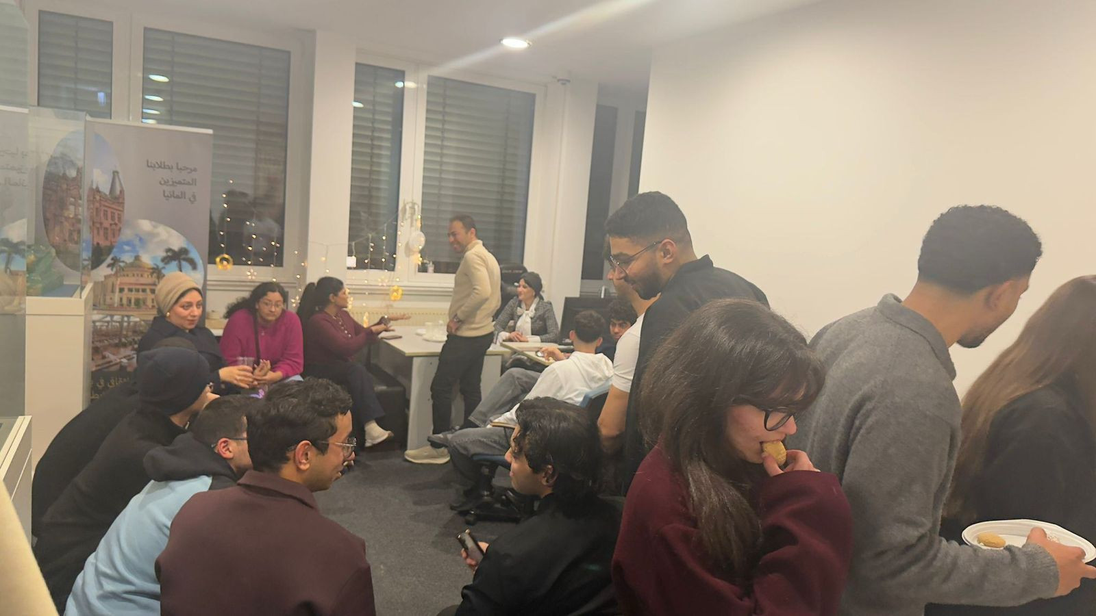 احتفال سفارتنا في برلين بالعيد