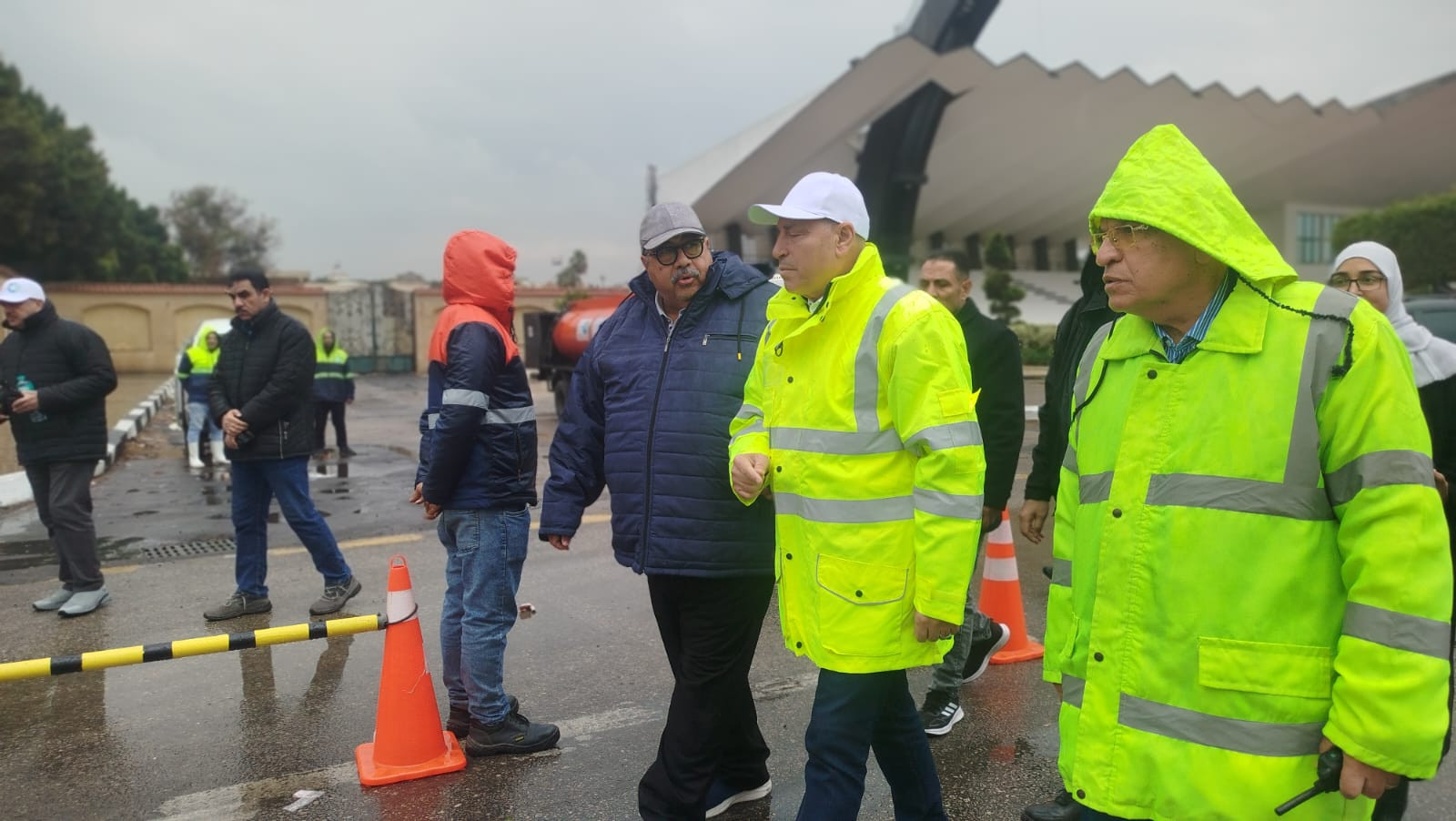 سحب المياة بالقاهرة