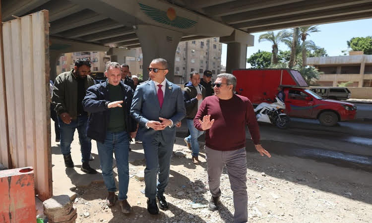 محافظ الجيزة يتابع حملات النظافة بنفق الفكهانية وأسفل محور عمرو بن الع