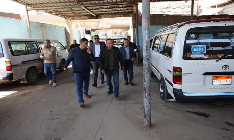 محافظ المنوفية يتفقد المركز التكنولوجي وموقف السيارات ببركة السبع