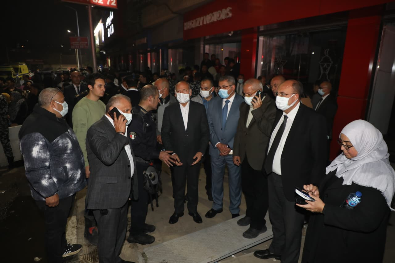 حريق مصنع ملابس