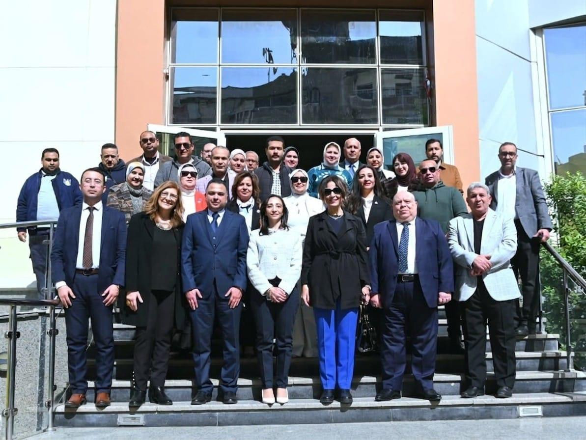 وزيرة الثقافة ومحافظ البحيرة