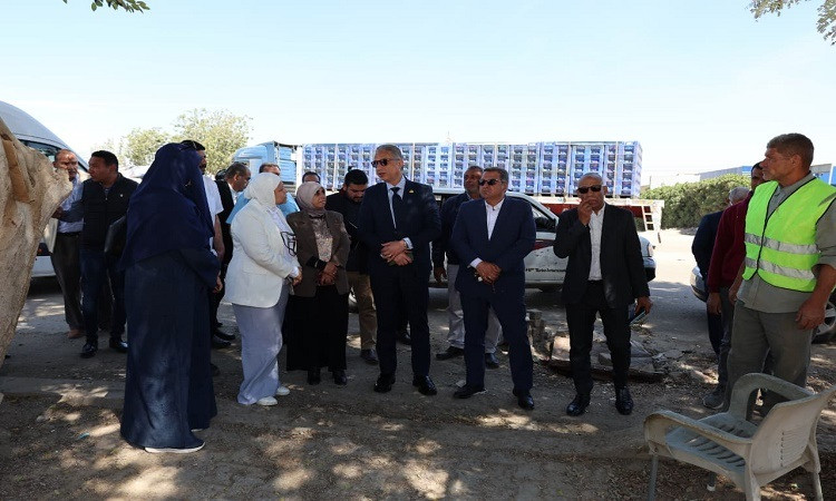 محافظ الجيزة يعقد لقاءً مع الجهاز التنفيذي للمنطقة الصناعية بأبو رواش