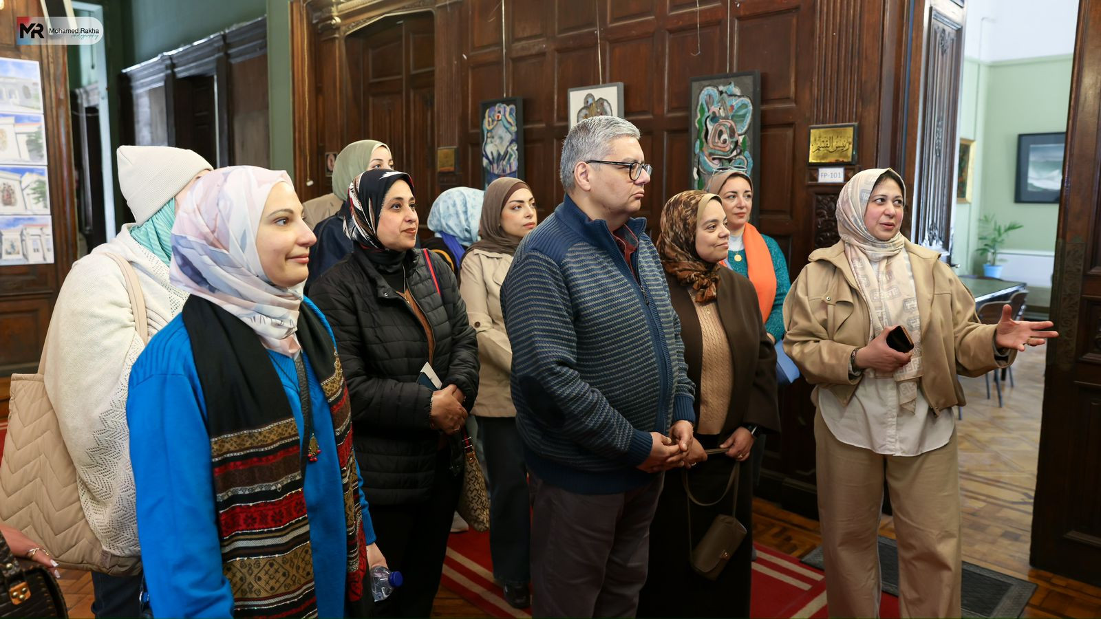 جداريات أميرة السعيد