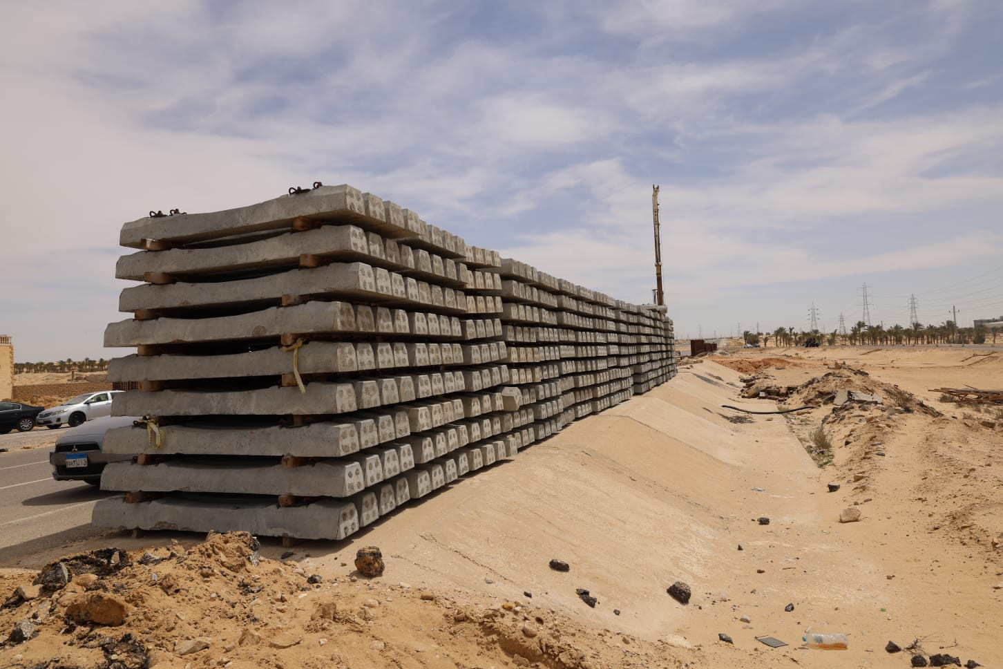 كامل الوزير طريق العريش