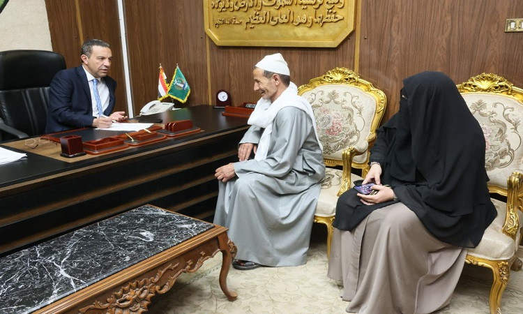 &nbsp;محافظ المنوفية يقرر صرف مساعدة مالية عاجلة لحالة إنسانية من ذوي الهمم