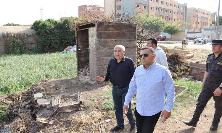 محافظ القليوبية يتفقد مواقع لإنشاء موقف حضاري بمدينة طوخ