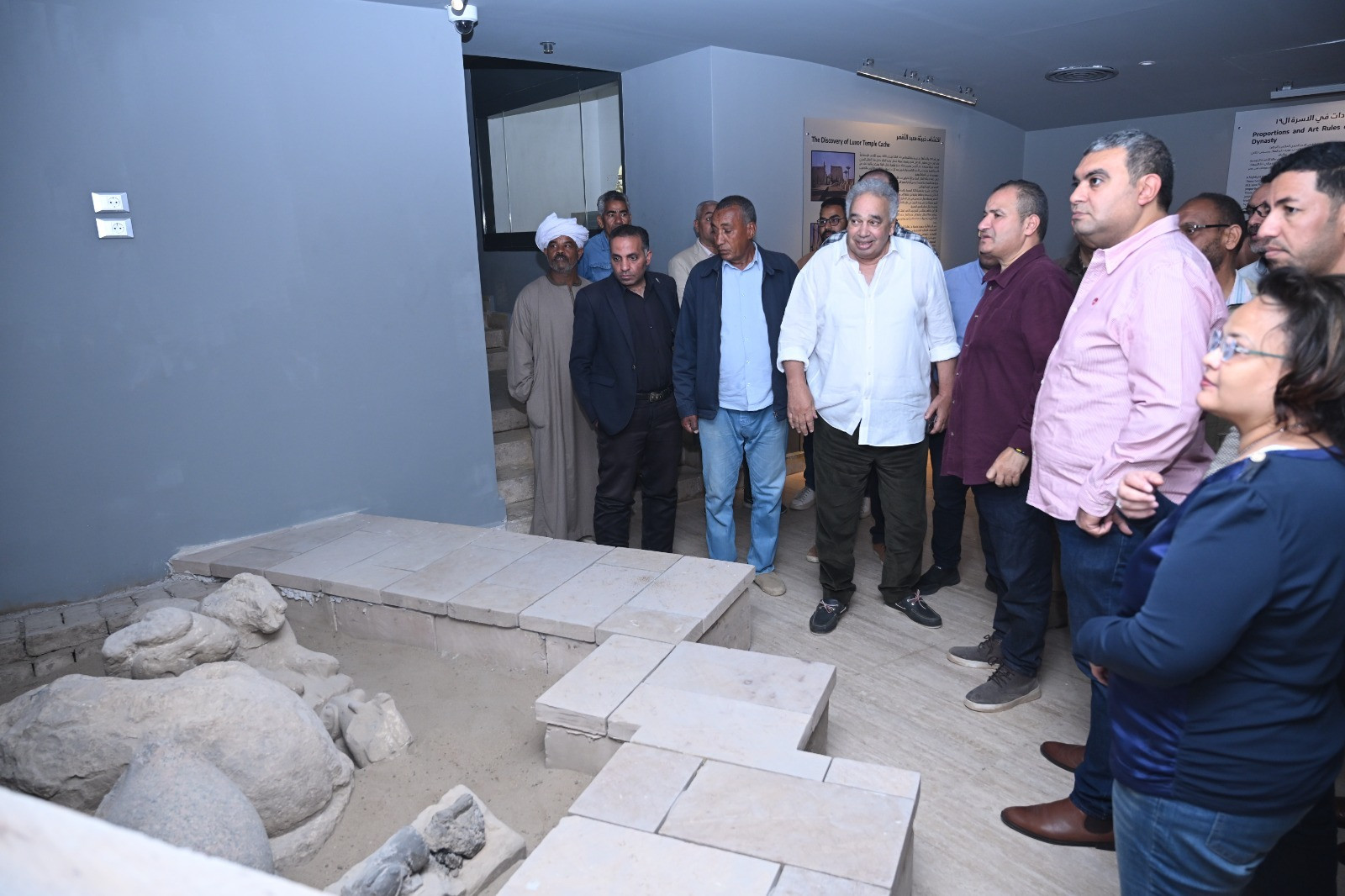 خبيئة معبد الأقصر