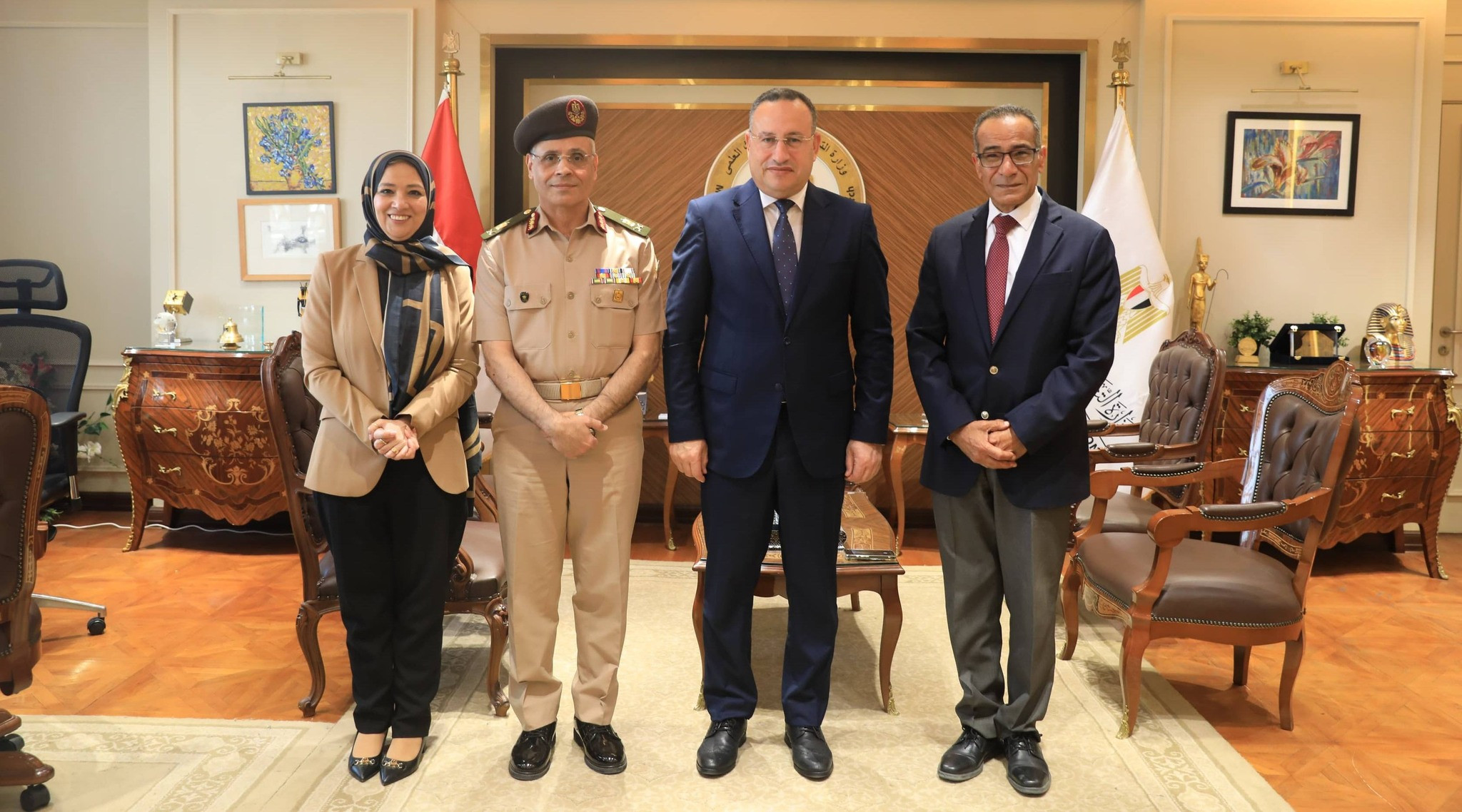 وزير التعليم العالي مشروع الجينوم