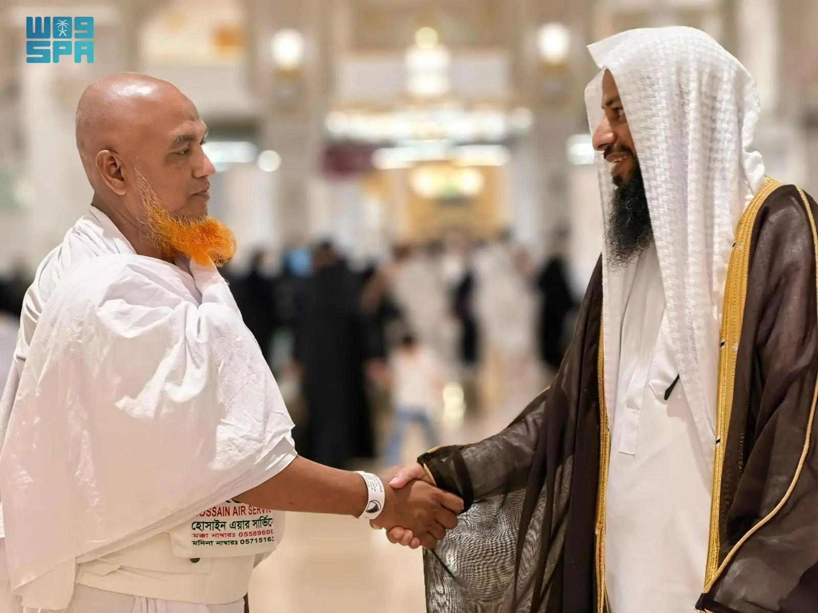 رئاسة الشؤون الدينية تستقبل طلائع حجاج بيت الله الحرام من مختلف دول ال