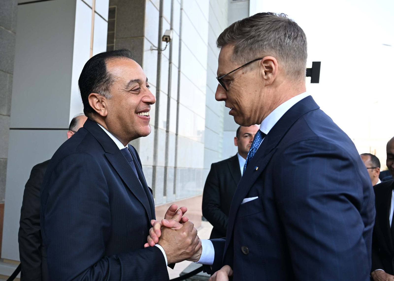 مدبولي ورئيس فنلندا