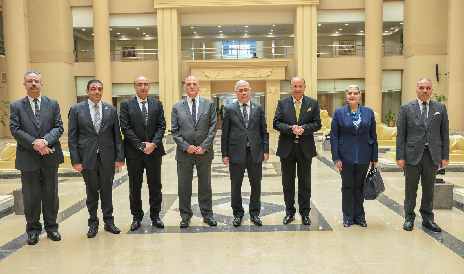 النائب العام يستقبل رئيس جامعة المنصورة