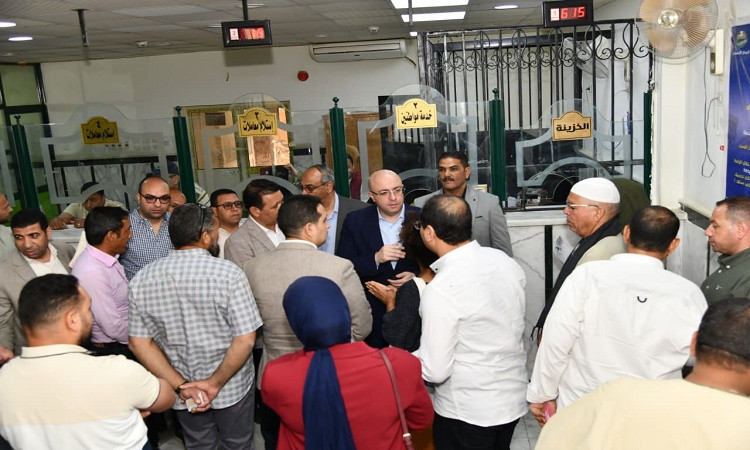 &nbsp;محافظ الفيوم يتفقد المركز التكنولوجي بـ 
