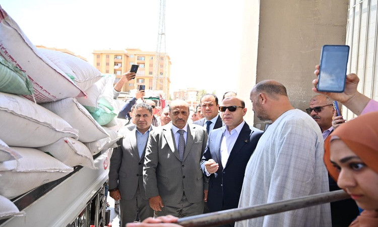 محافظ الغربية يتفقد صوامع طنطا ويتابع انتظام توريد القمح&nbsp;المحلي