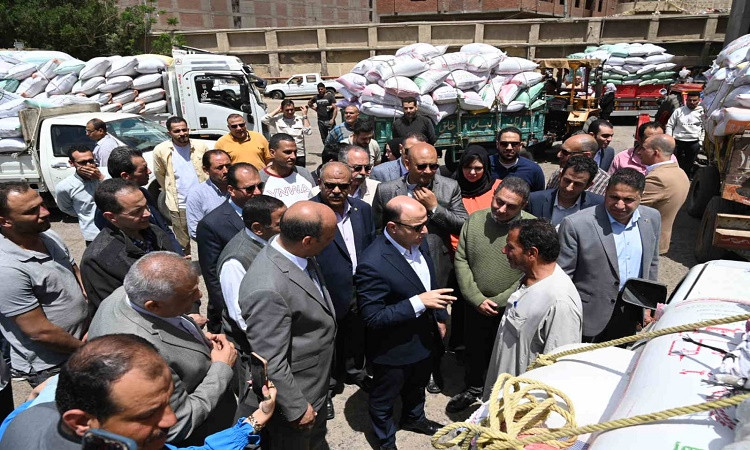محافظ الغربية يتفقد صوامع طنطا ويتابع انتظام توريد القمح&nbsp;المحلي