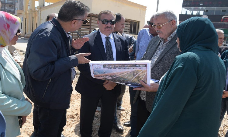 محافظ بورسعيد يتفقد سيرالعمل في تطويرورفع كفاءة