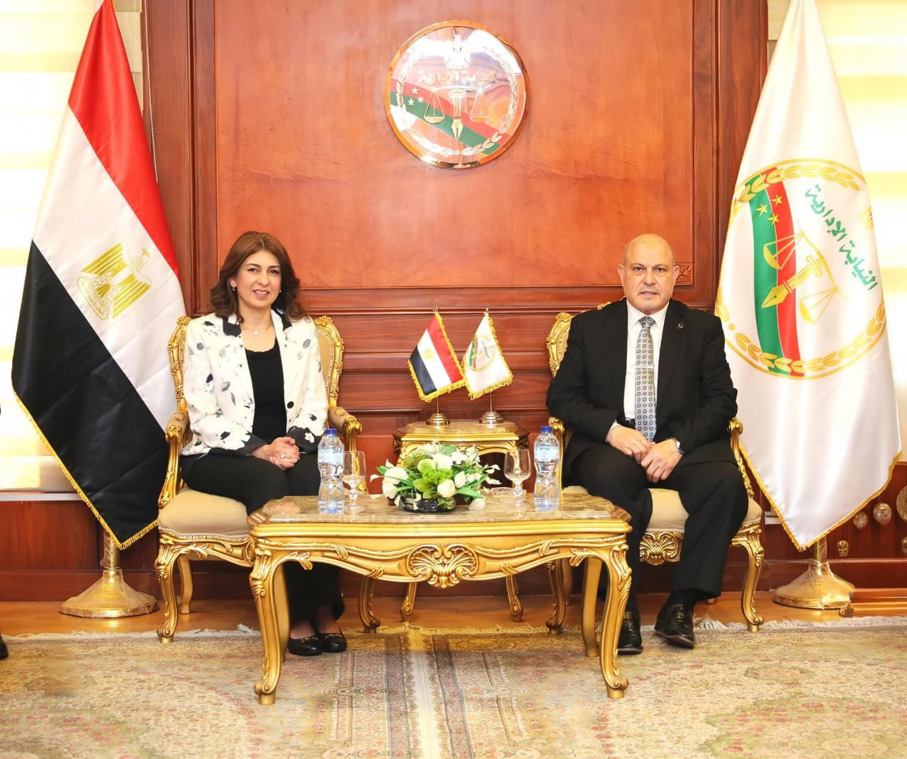 النيابة الإدارية والجامعة المصرية الصينية