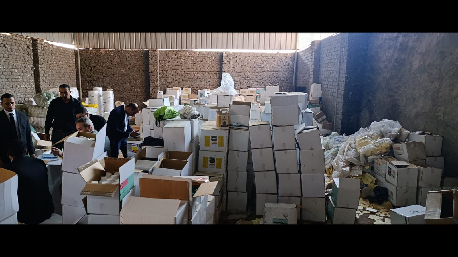 ضبط مصنغ بالجيزة