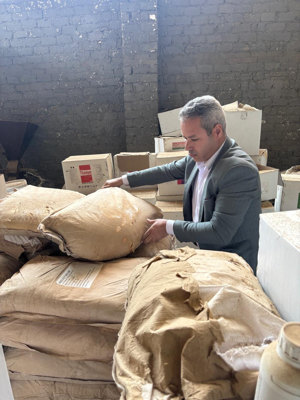 ضبط مصنغ بالجيزة