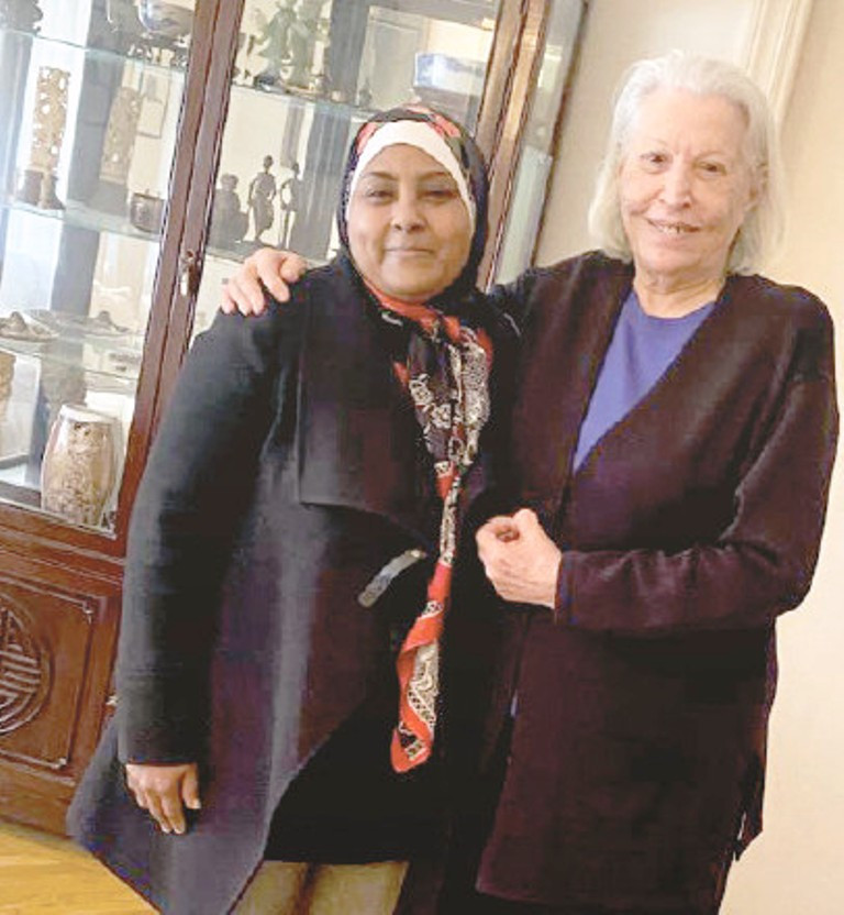 فريدة فهمى تتحدث عن سر وجودها داخل قصر عابدين يوم حصار الدبابات