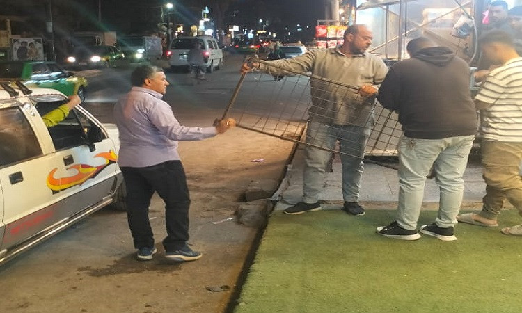 حملات موسعة لرفع الإشغالات والتعديات من شوارع وميادين المنوفية