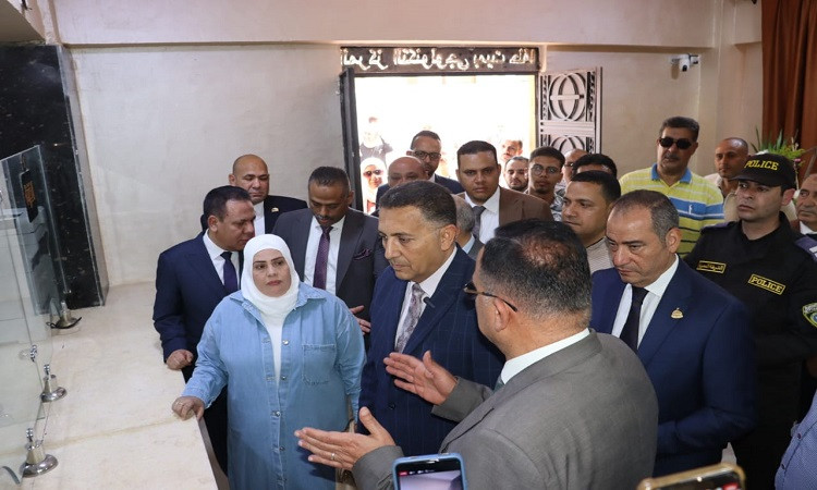 محافظ القليوبية يفتتح أعمال تطوير المركز التكنولوجي بقرية 