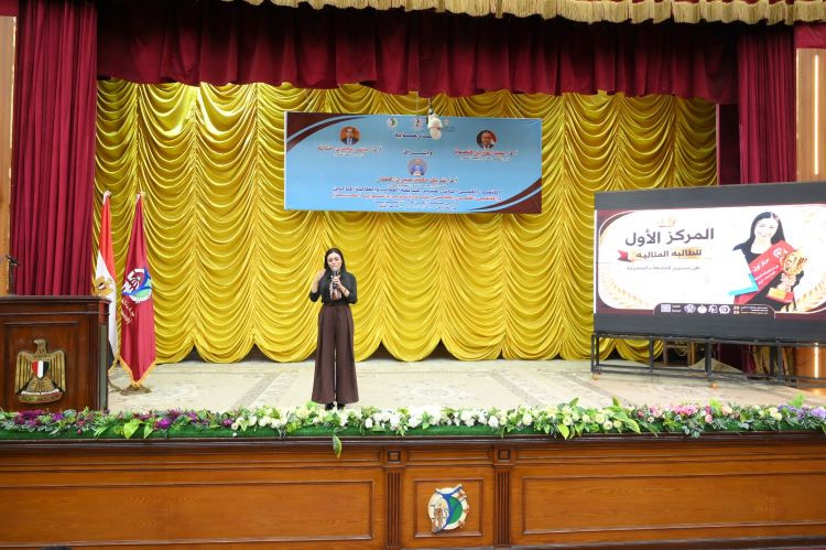 افتتاح فعاليات مسابقة الطلاب المثاليين بجامعة الفيوم ومبادرة سفراء الن