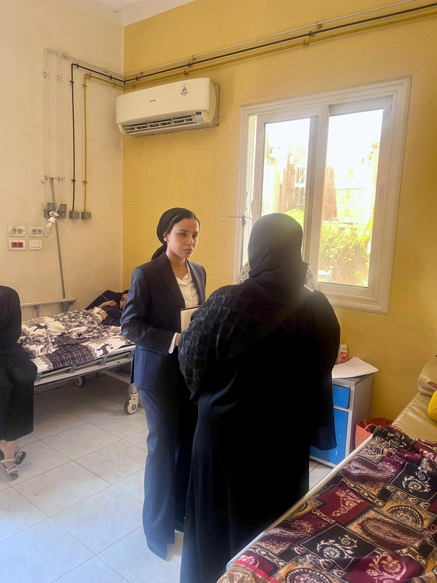 النيابة الإدارية تجري معاينة