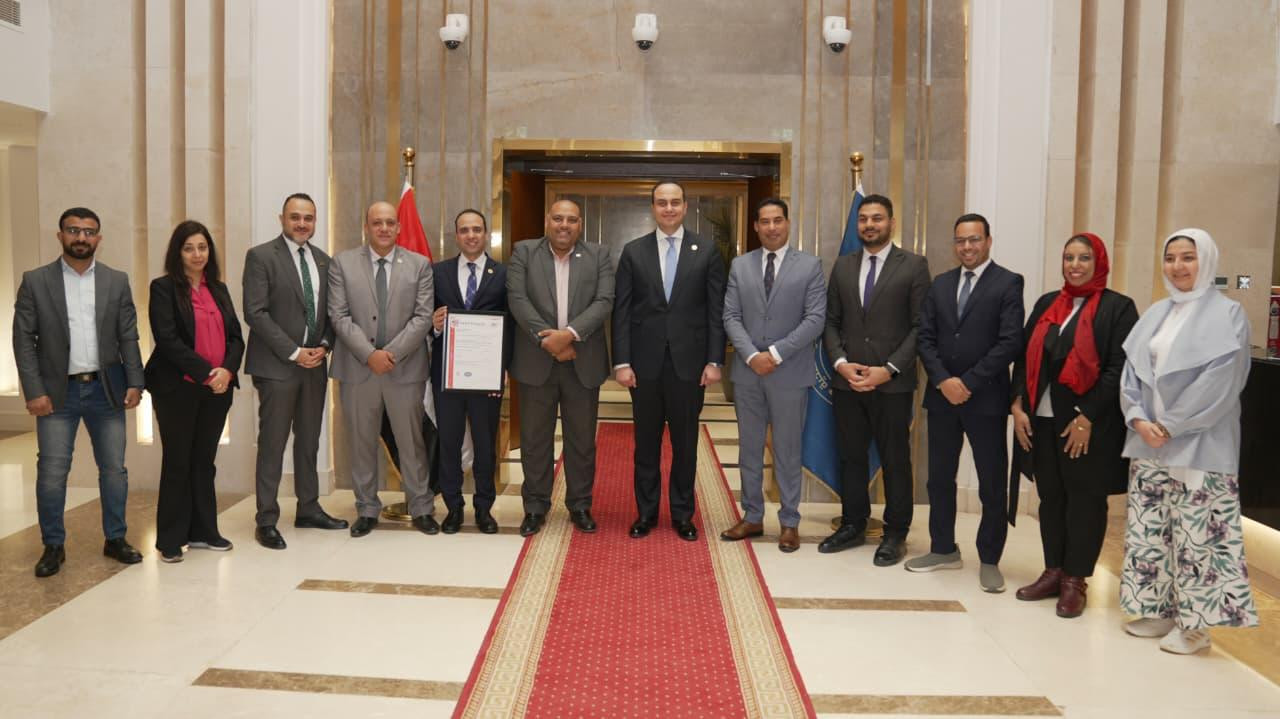 هيئة الرعاية الصحية تحصل على شهادة 