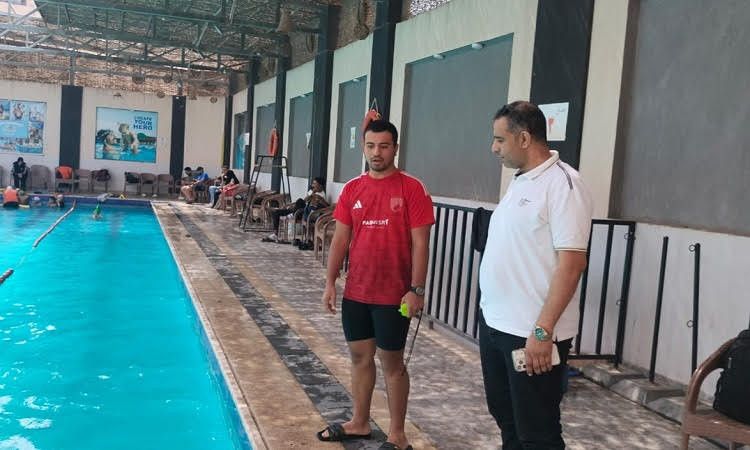 وكيل شباب القليوبية يوجه بالغلق الفوري لحمام السباحة بكفر بطا