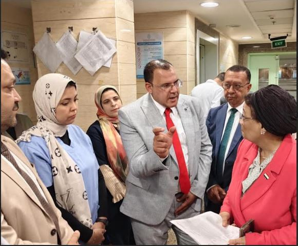 نائب وزير الصحة تكثف الجهود الميدانية ببورسعيد  2