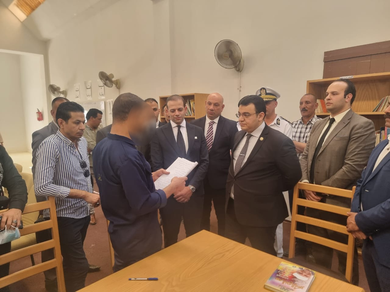 النيابة تتفقد سجن القطا