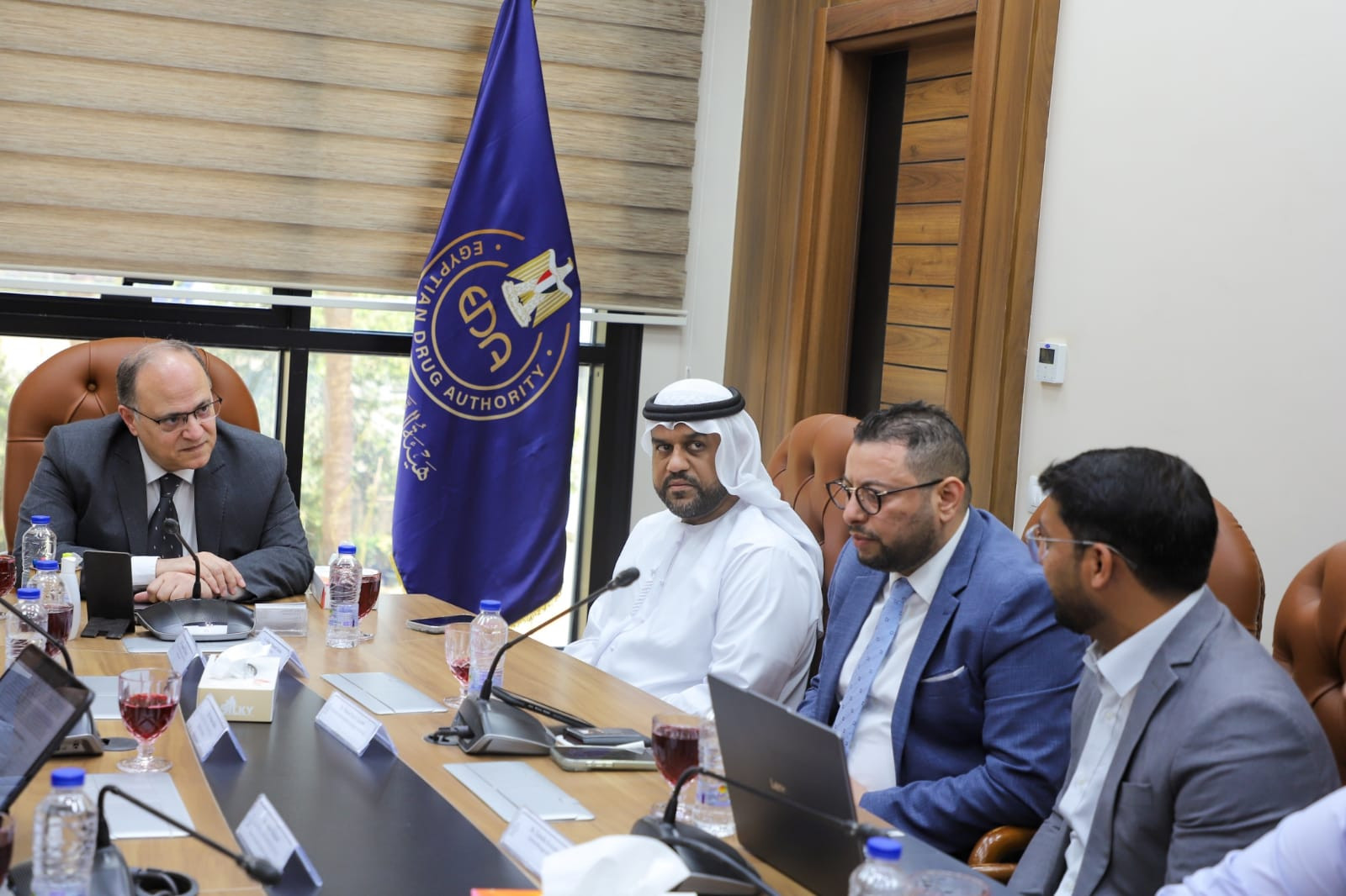 الغمراوي يستقبل رئيس مجلس إدارة شركة إماراتية لبحث تعزيز التعاون في مج