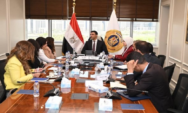 وزير الصناعة يبحث مع 
