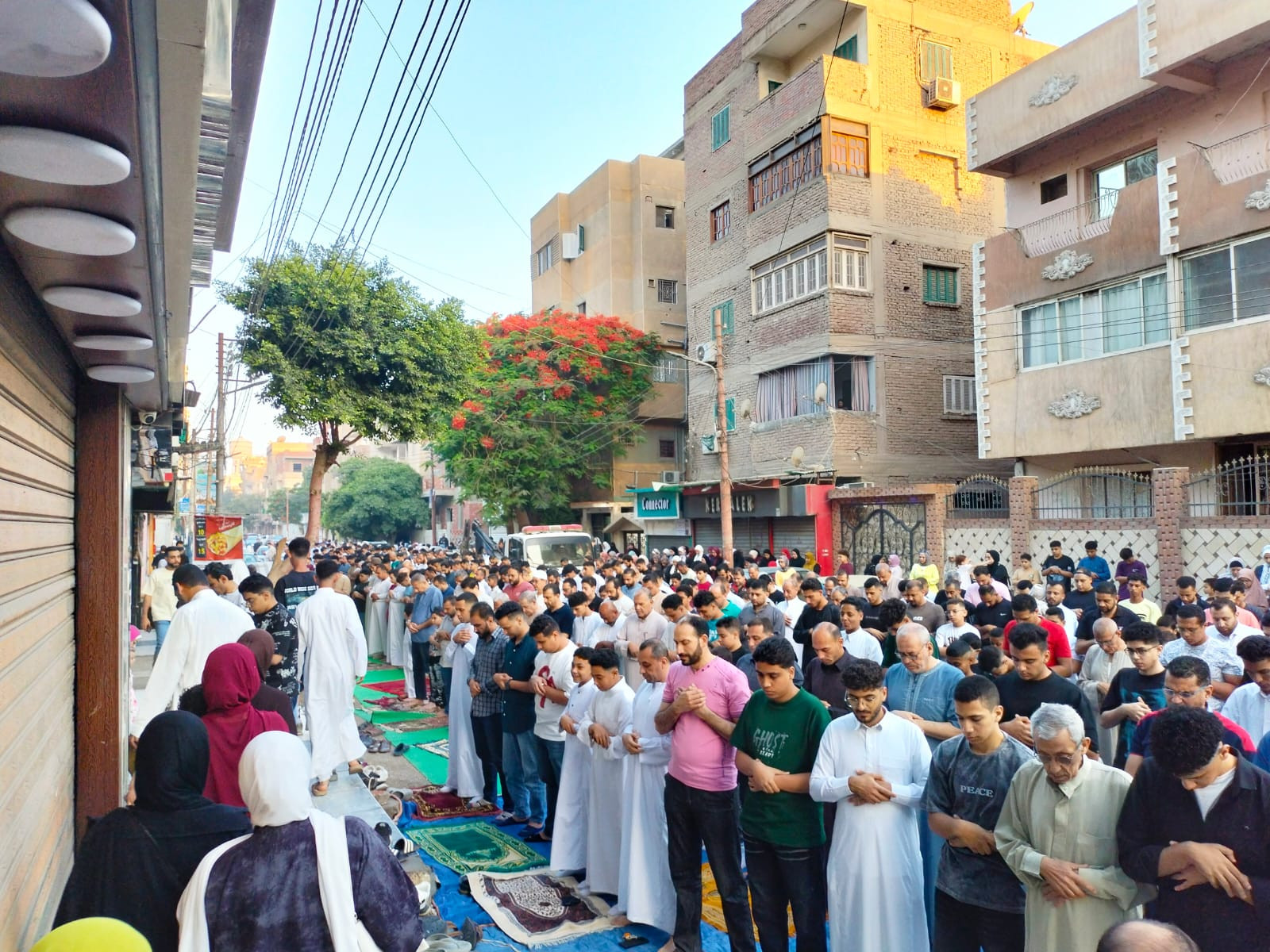 &nbsp;آلاف المواطنين في بني سويف يؤدون صلاة عيد الأضحى&nbsp;