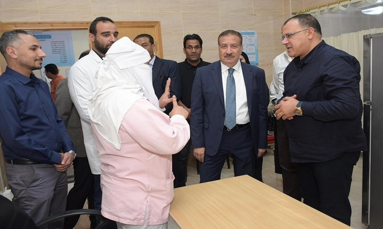 محافظ بورسعيد يؤكد أهمية الارتقاء بمستوى الرعاية الصحية داخل الوحدات ا