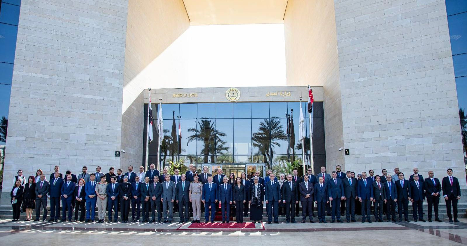 وزير العدل المستشار محمود الشريف