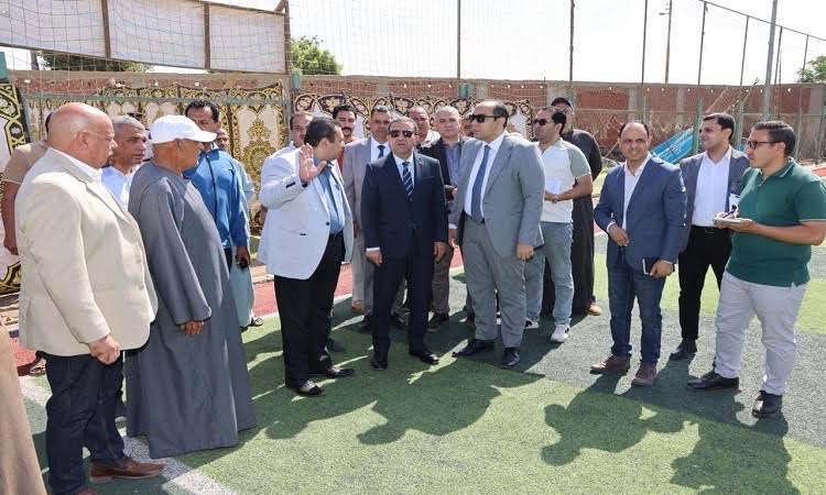 محافظ المنوفية يفتتح ملاعب كرة القدم بقرى دكما وزوير&nbsp;