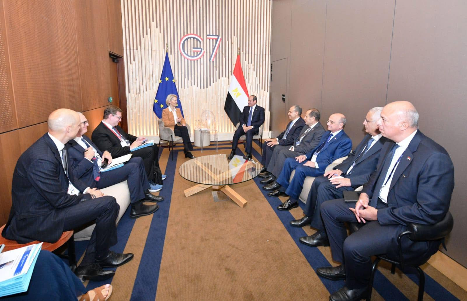 الرئيس واالاتحاد الاوروبي