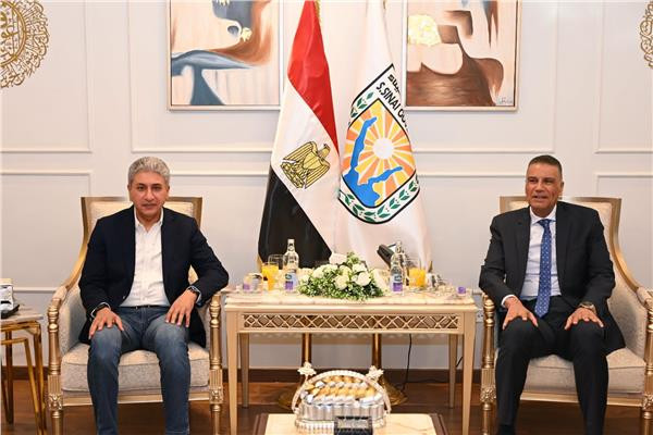 وزير السياحة والآثار ومحافظ جنوب سيناء