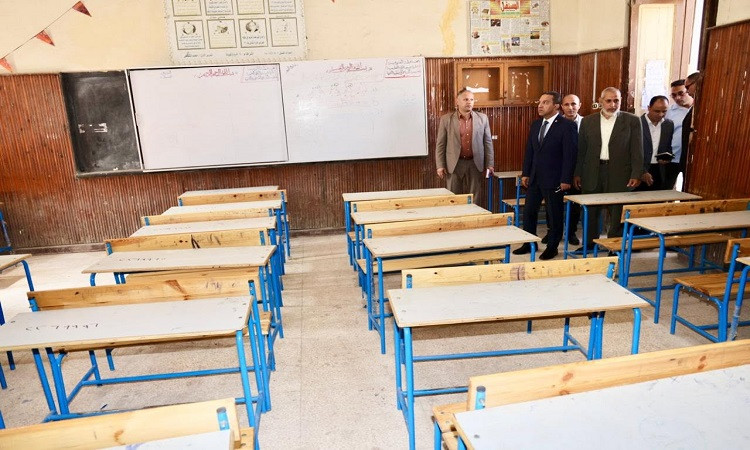 محافظ المنوفية يتفقد جاهزية استراحات المراقبين ولجان امتحانات الثانوية