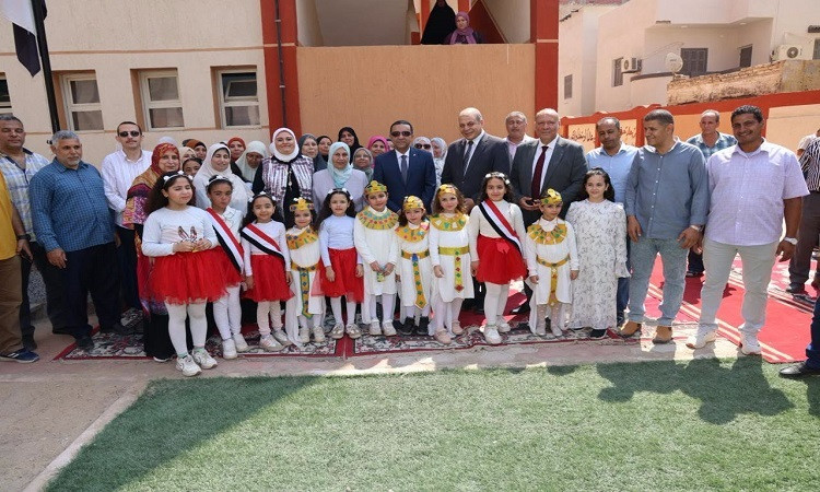 محافظ المنوفية يفتتح عدد من المدارس بمنوف