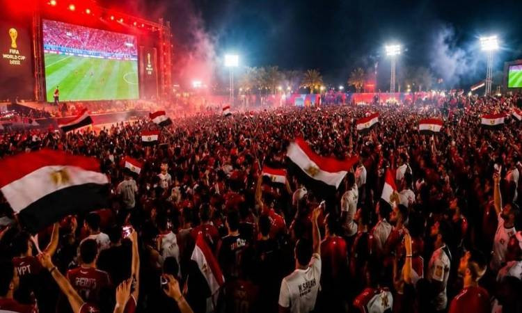 فعاليات Egyptian Fan Zone بالعاصمة الجديدة