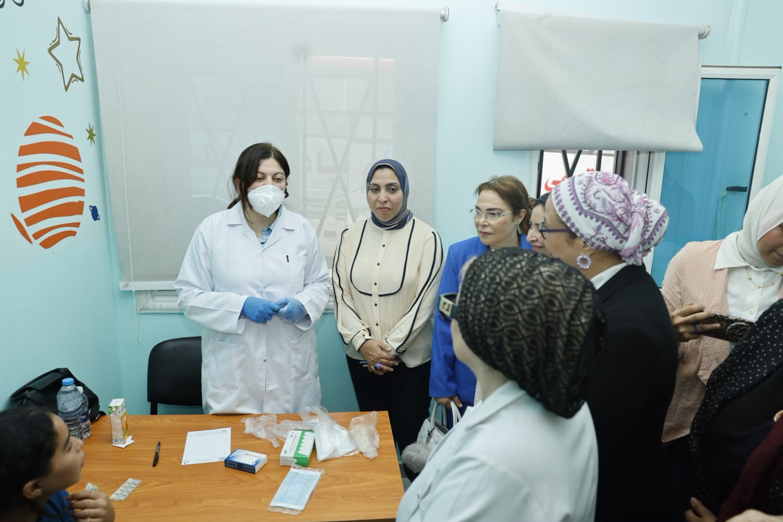 قافلة طبية مجانية بحي الأسمرات