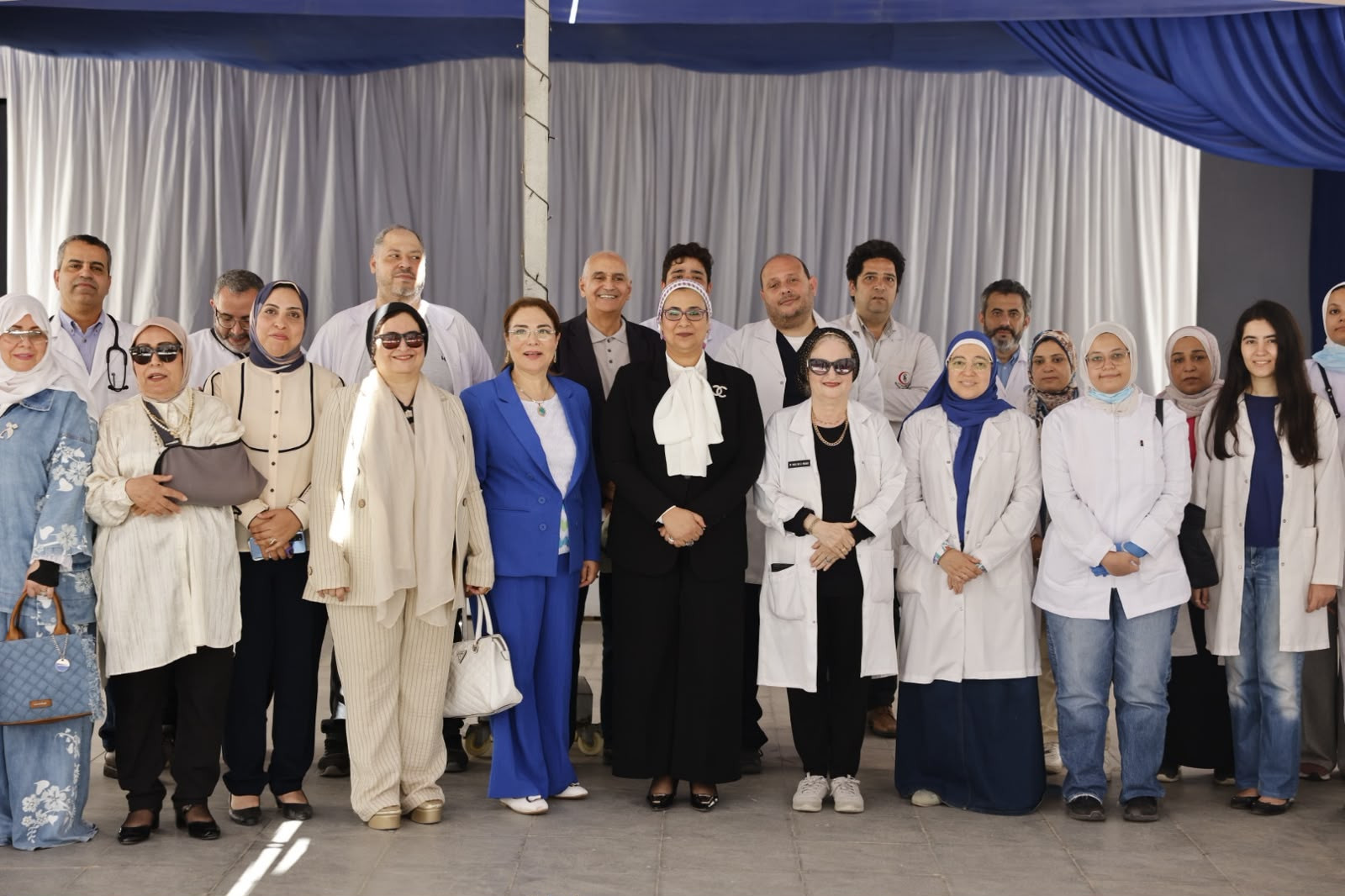 قافلة طبية مجانية بحي الأسمرات