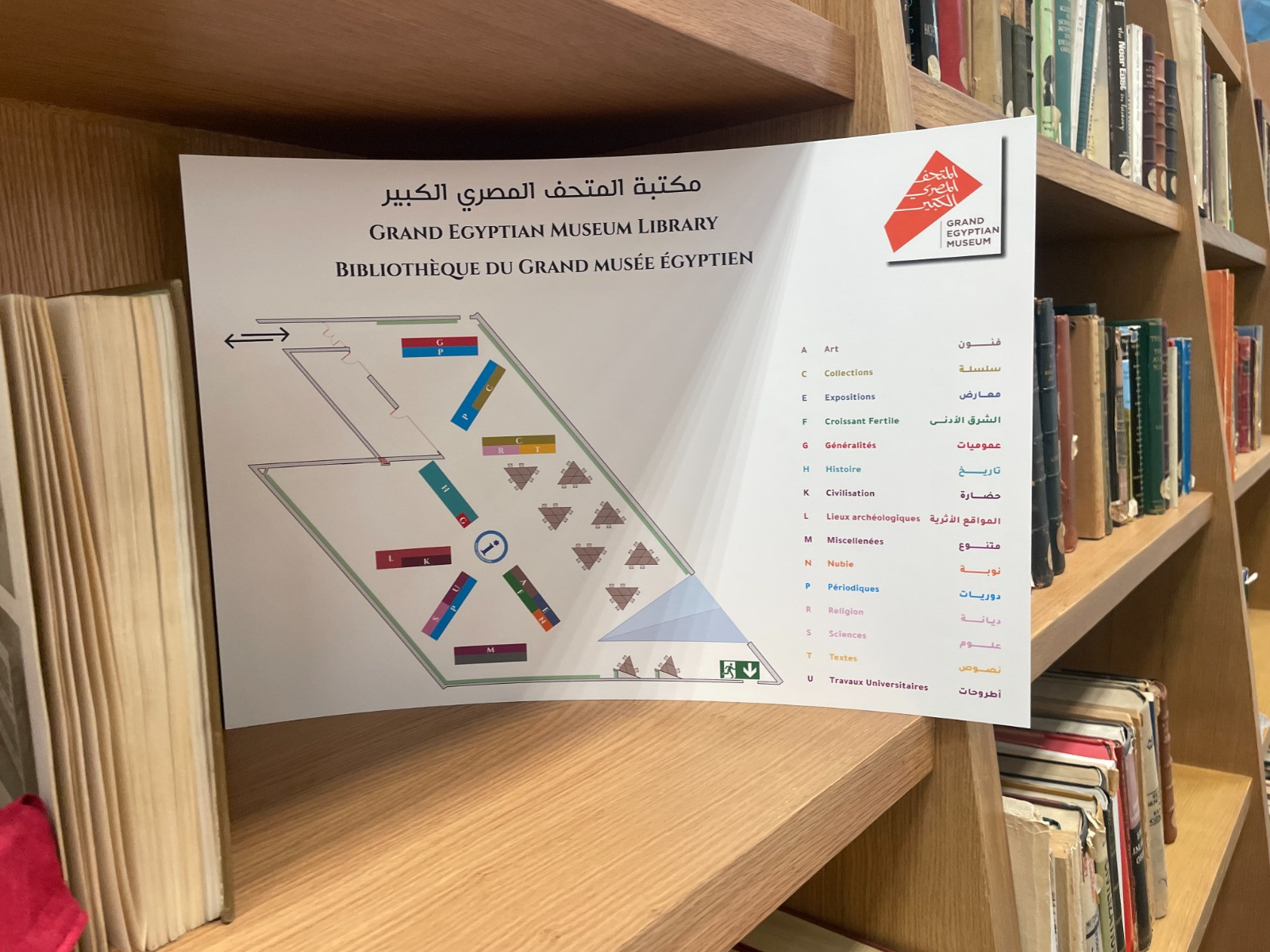مكتبة المتحف الكبير